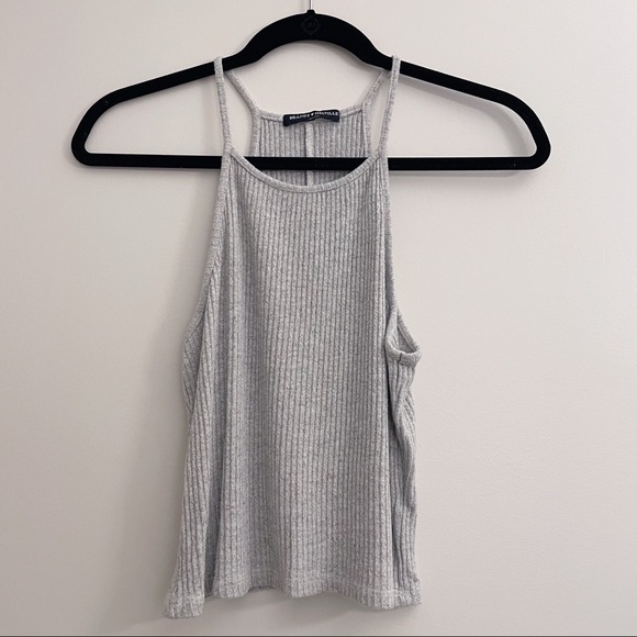 Brandy Melville Tops - 2/$20 Brandy Melville Heather Grey Tank Top
